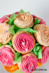 Zuckerschnee.de: Cupcake Blumenstrauß
