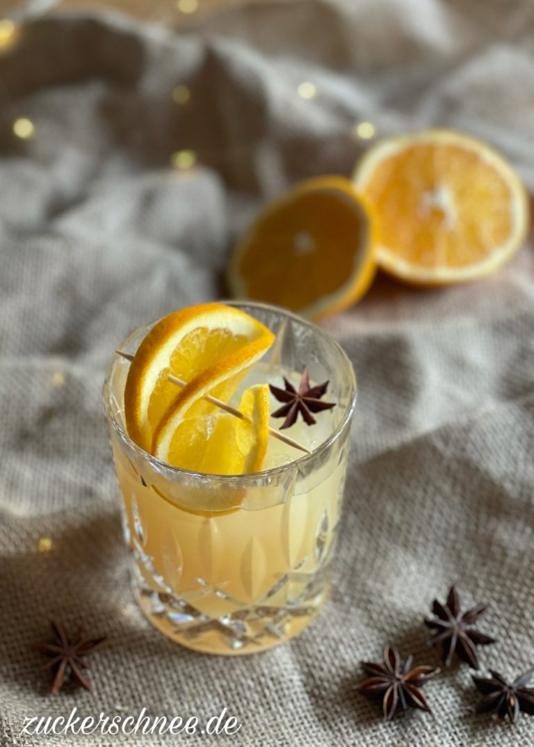 Aperitif für Weihnachten (Rezept) » fruchtig winterlicher Cocktail ...