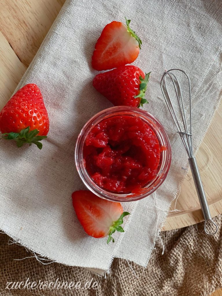 Marmelade ohne Zucker einfach selber machen (Rezept) • Zuckerschnee.de