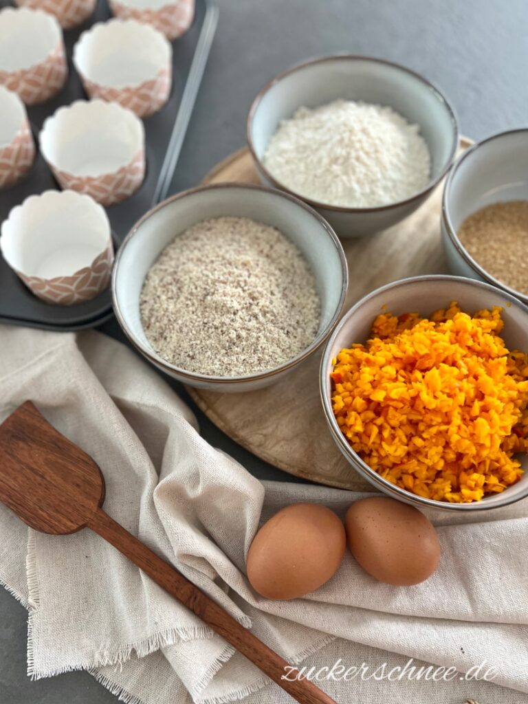 Kürbis-Muffins einfach