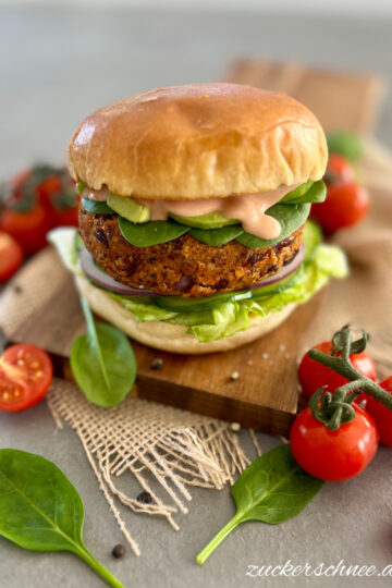 Vegane Burger Patties selber machen