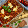 Lasagne ohne Bechamel Kaese