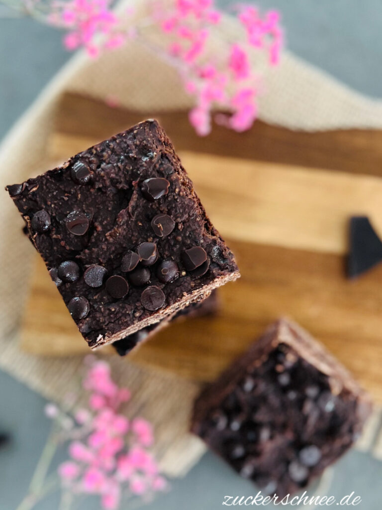 vegane Brownies aus Kidneybohnen