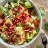 Quinoasalat mit Granatapfel und Honig Senf Dressing
