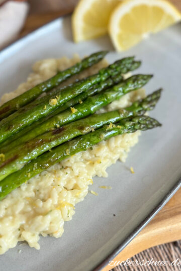 Spargel Risotto alkohlfrei Rezept