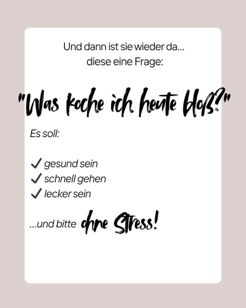Was soll ich kochen