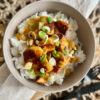 Hähnchen Bowl mit Erdnusssoße Rezept