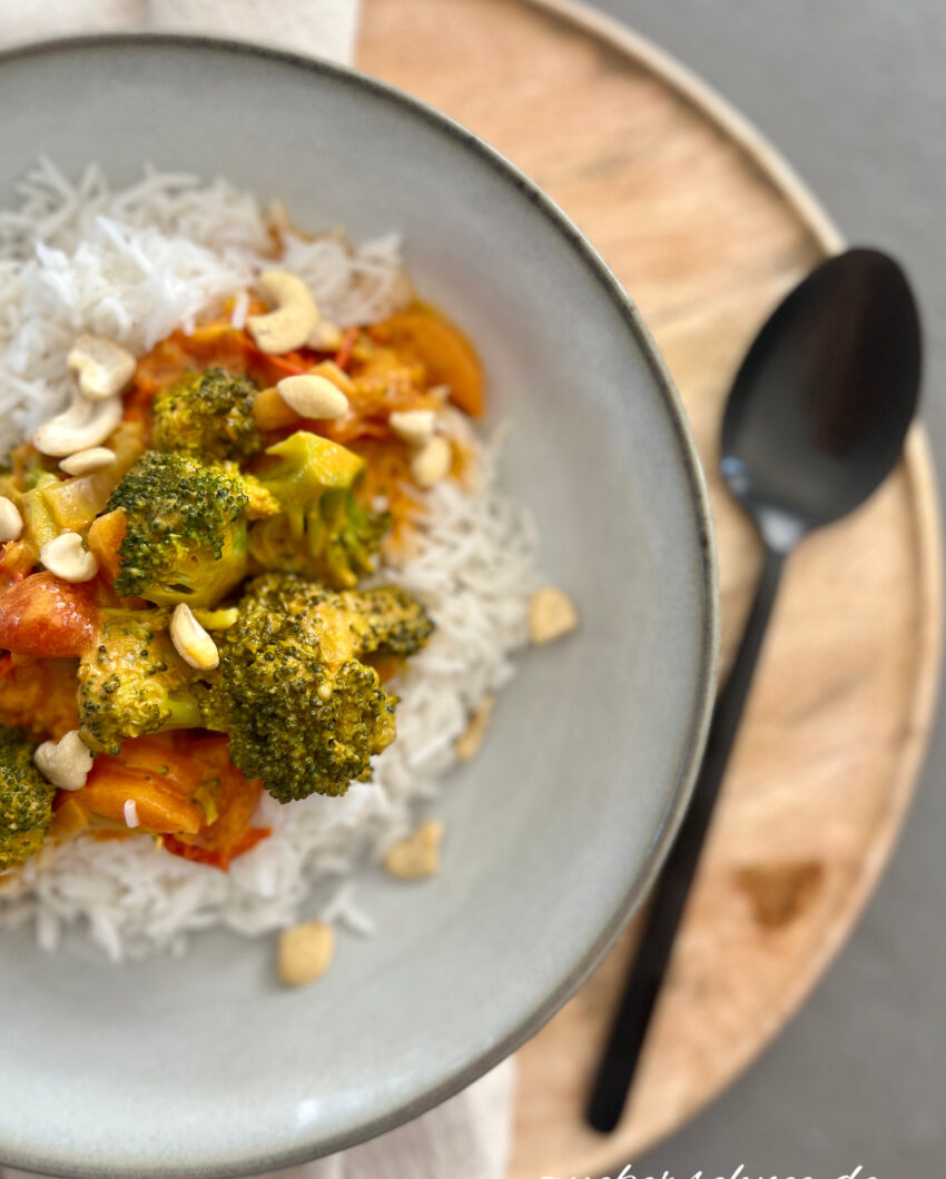 Einfaches Gemüse-Curry